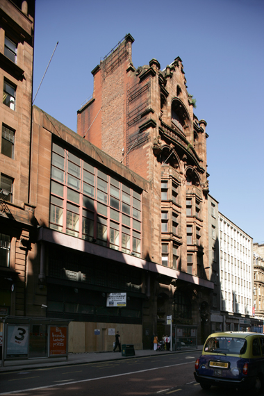Copenhagen Building in Hope Street, before construction and the change of name